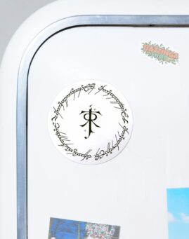 LOTR Tolkien Okrugli Magnet