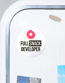 Software Full snack developer Okrugli Magnet
