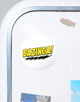TBBT Bazzinga Okrugli Magnet