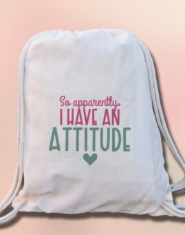 Aparently I have an attitude Ranac
