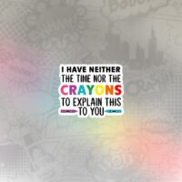 Crayons Stiker