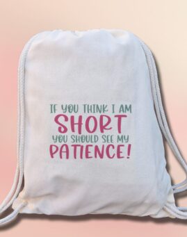 If you think i am short Ranac