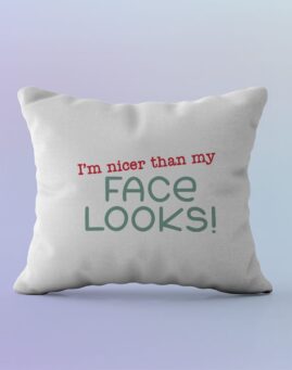 I'm nicer than my face Jastuk