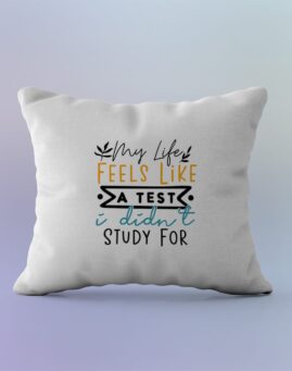 My Life Feels Like A Test I Didn't Study For Jastuk