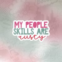 People skills Stiker