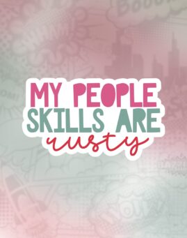 People skills Stiker