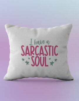 Sarcastic soul Jastuk