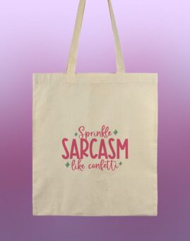 Sprinkle sarcasm Ceger