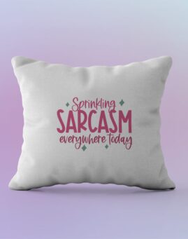 Sprinkling sarcasm Jastuk