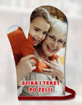 Rukavica za rernu sa slikom po želji