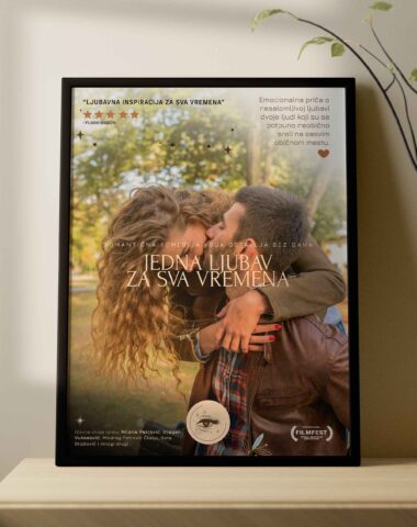 Jedna Ljubav personalizovani filmski poster