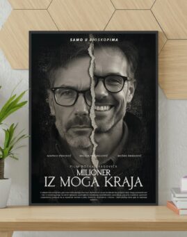 Milioner personalizovani filmski poster