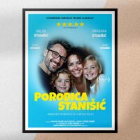 Najludja porodica personalizovani filmski poster