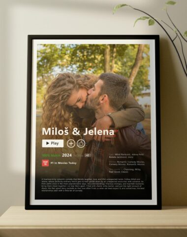 Netflix poster personalizovani filmski poster