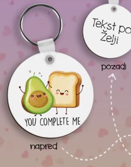 Avocado Toast Privezak lesonit dan zaljubljenih
