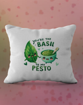 Basil to my Pesto Jastuk