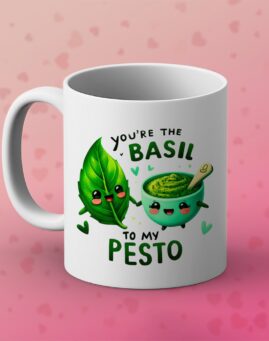 Basil to my Pesto Šolja