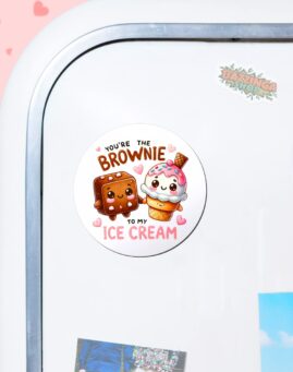 Brownie to my Ice Cream Magnet za frizider