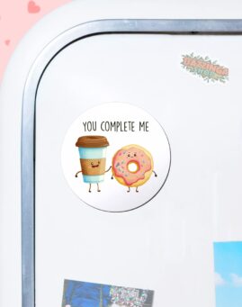 Coffee Donut Magnet za frizider