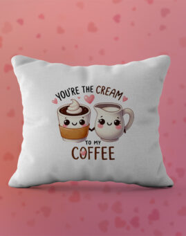 Cream to my Coffee Jastuk