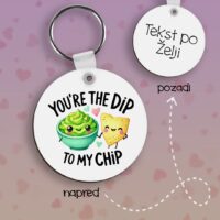 Dip to my Chip Privezak lesonit dan zaljubljenih