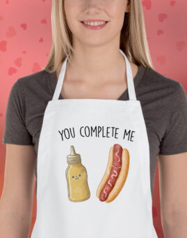 Hot dog and mustard kecelja