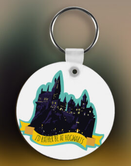 I'd rather be at Hogwarts Privezak za ključeve