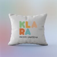 Ime personalizovan jastuk sa slikama i tekstom