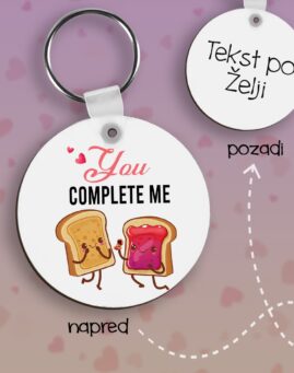 Jam and Toast Privezak lesonit dan zaljubljenih