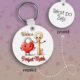 Lock and key couple Privezak lesonit dan zaljubljenih