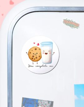 Milk and Cookie Magnet za frizider