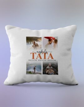 Najbolji tata n personalizovan jastuk sa slikama i tekstom