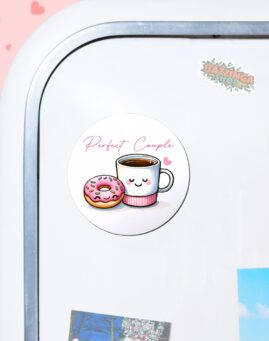 Perfect couple cofeee Magnet za frizider