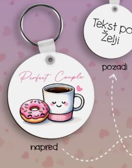 Perfect couple cofeee Privezak lesonit dan zaljubljenih