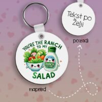 Ranch to my Salad Privezak lesonit dan zaljubljenih