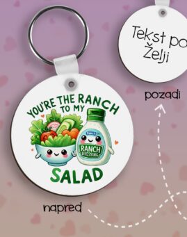 Ranch to my Salad Privezak lesonit dan zaljubljenih