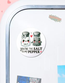 Salt to my Pepper Magnet za frizider