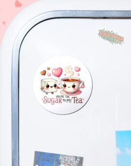 Sugar to my Tea Magnet za frizider