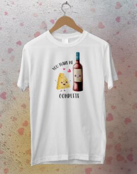 Wine and cheese Majica