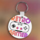 retro gamer Privezak za ključeve