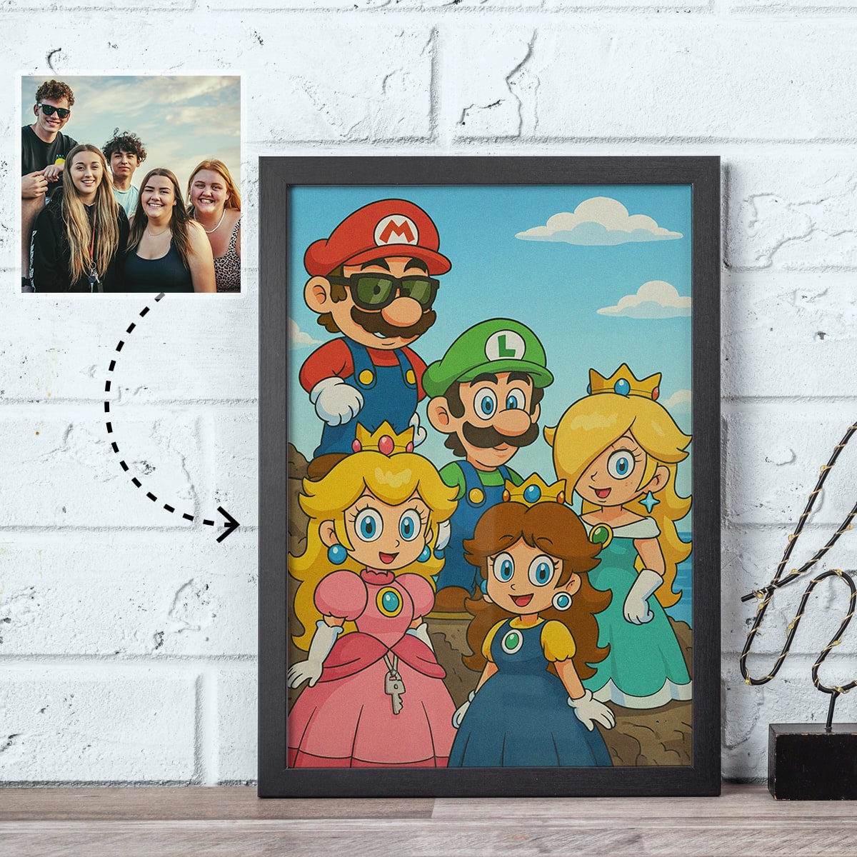 Super Mario-personalizovani-poster Tvoj Super Mario Poster - Slika 1